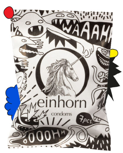 Einhorn Rückkehr der Spermamonster Kondome