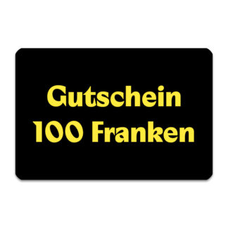 Gutschein 100 Franken