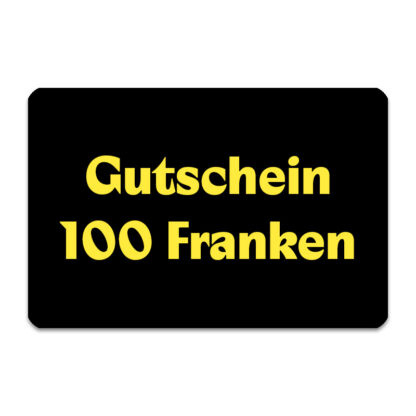 Gutschein 100 Franken