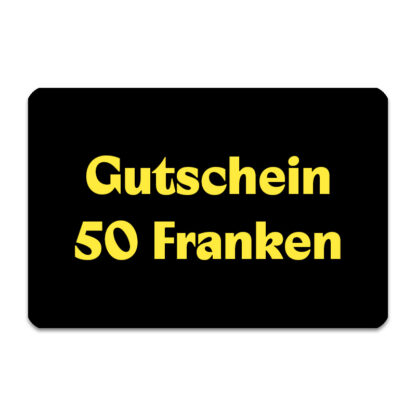 Gutschein 50 Franken