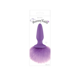 Butt Plug mit Bunny Tail - Violett