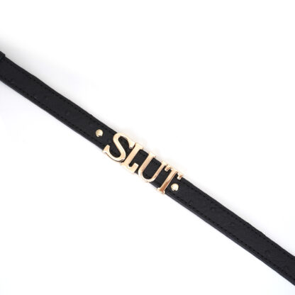 Liebe Seele Demon's Kiss (Halsband mit Slut-Schriftzug) – Bild 3