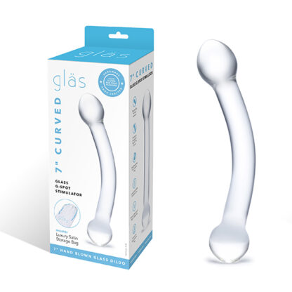 Gläs Geschwungener Dildo – Bild 3