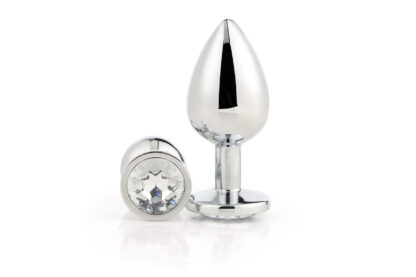 Gleaming Love Silver Analplug