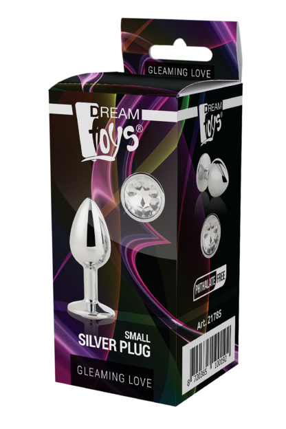 Gleaming Love Silver Analplug – Bild 3