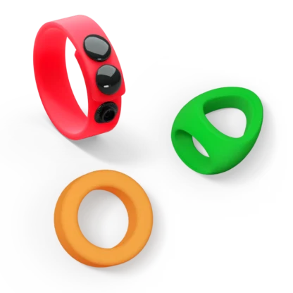 Love to Love Neon Penisring Set