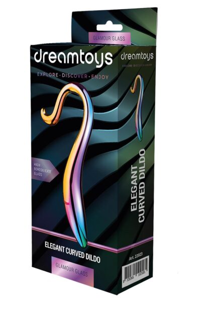Glamour Glass Elegant Curved Dildo – Bild 6