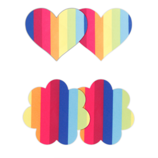 Pretty Pasties Pride Herz und Blume