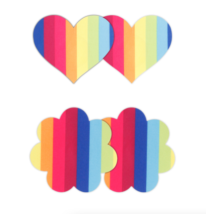 Pretty Pasties Pride Herz und Blume