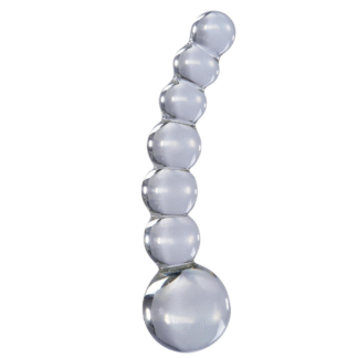 Icicles Geschwungener Kugeldildo