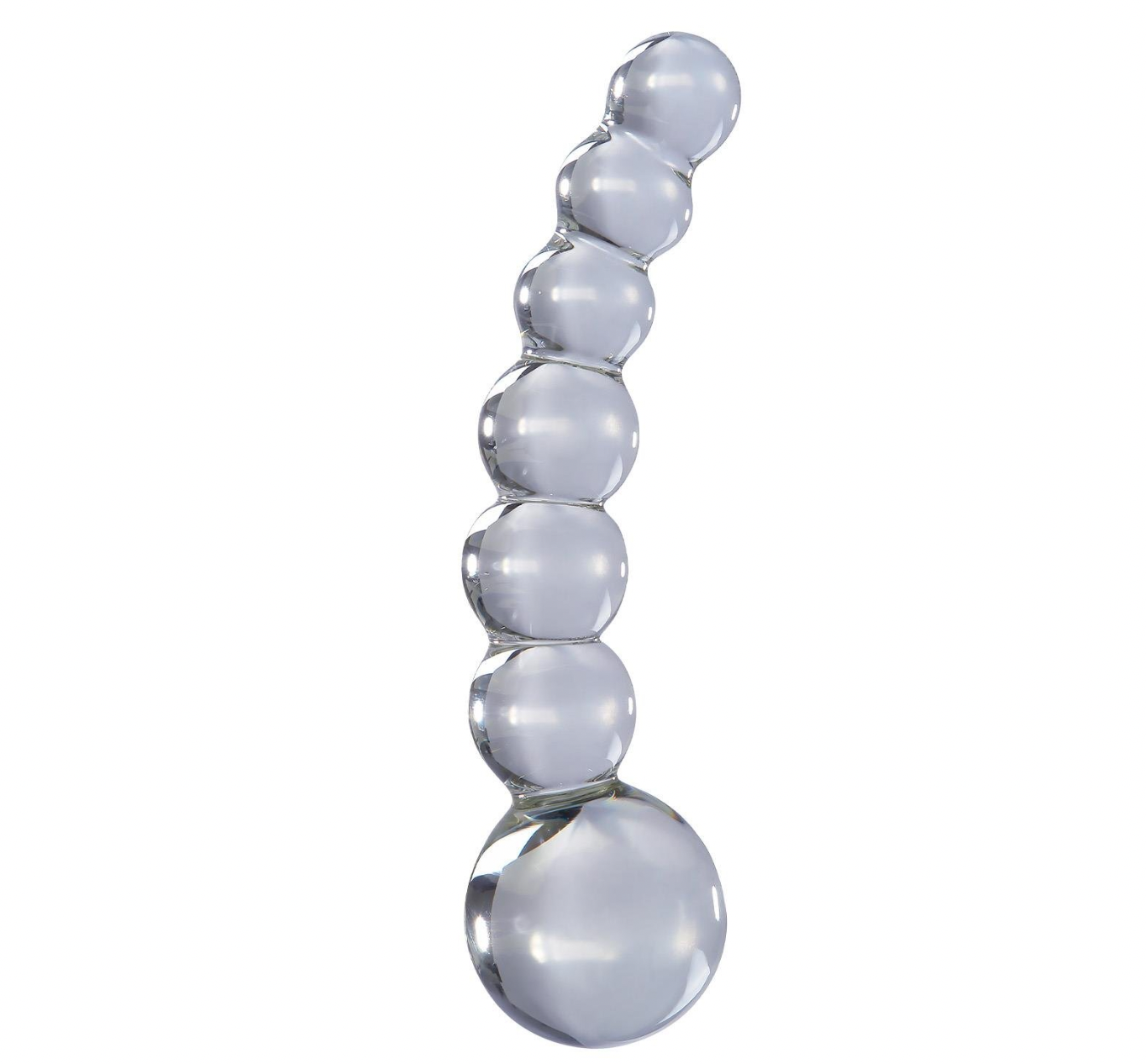 Icicles Geschwungener Kugeldildo