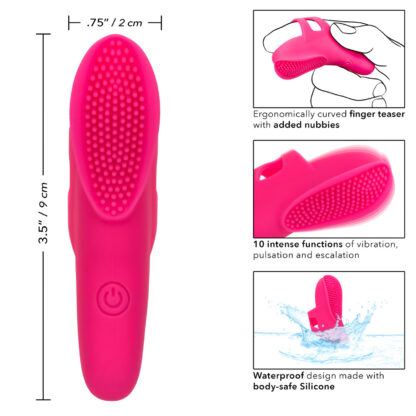 Calexotics Neon Nubby Fingervibrator – Bild 2