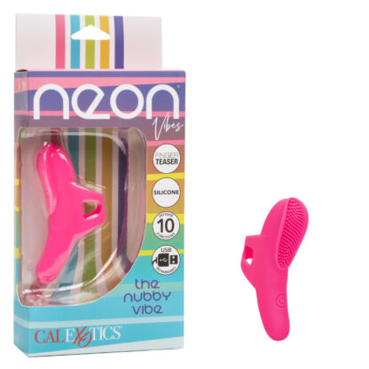 Calexotics Neon Nubby Fingervibrator – Bild 8