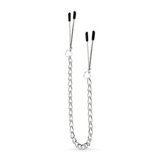 Easytoys Pinzetten-Nippelklemmen mit Kette