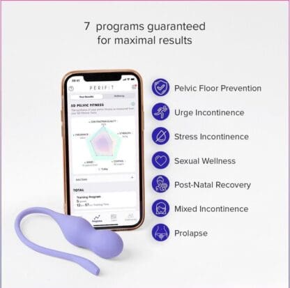 Perifit Care+ Beckenboden Trainer App Gesteuert – Bild 7
