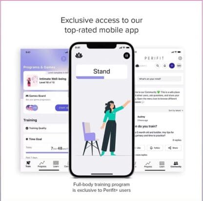 Perifit Care+ Beckenboden Trainer App Gesteuert – Bild 4