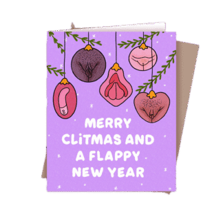 The Vulva Gallery Postkarte Flappy New Year