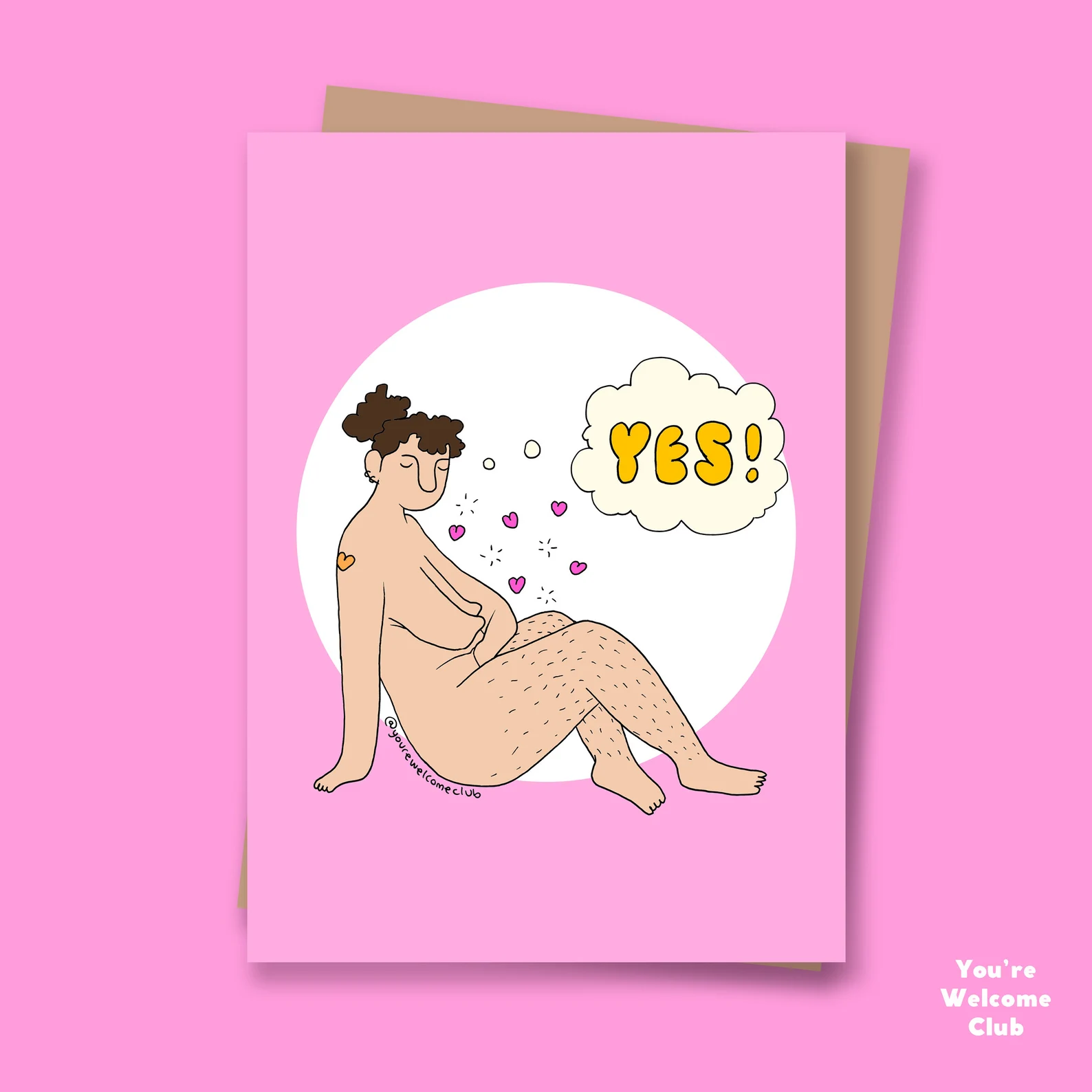 You're Welcome Club Postkarte OMG Yes! – Bild 3