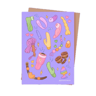 You're Welcome Club Postkarte Happy Toys