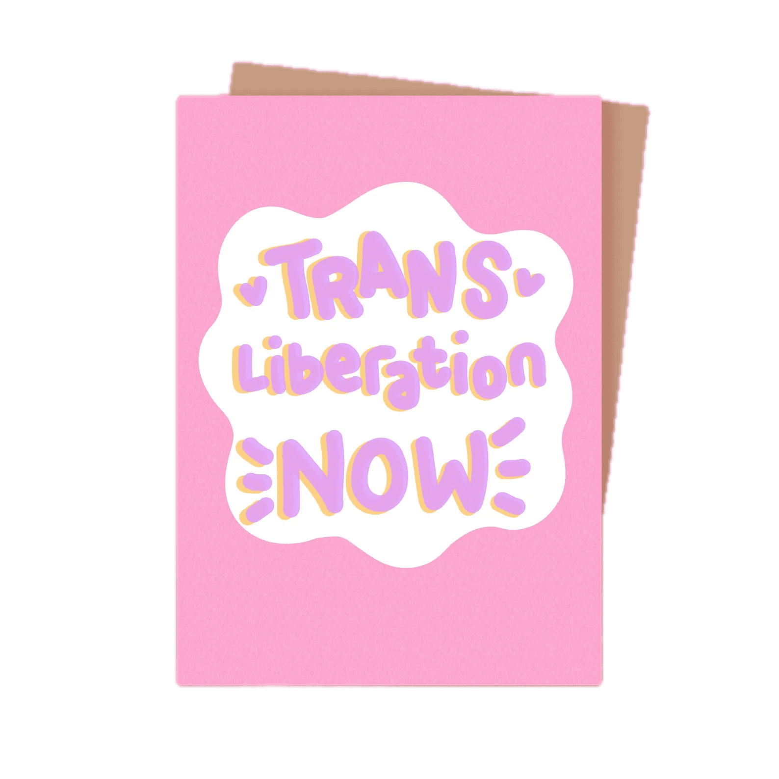 You're Welcome Club Postkarte Trans Liberation