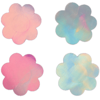 Secret Play Holographische Nippel Pasties