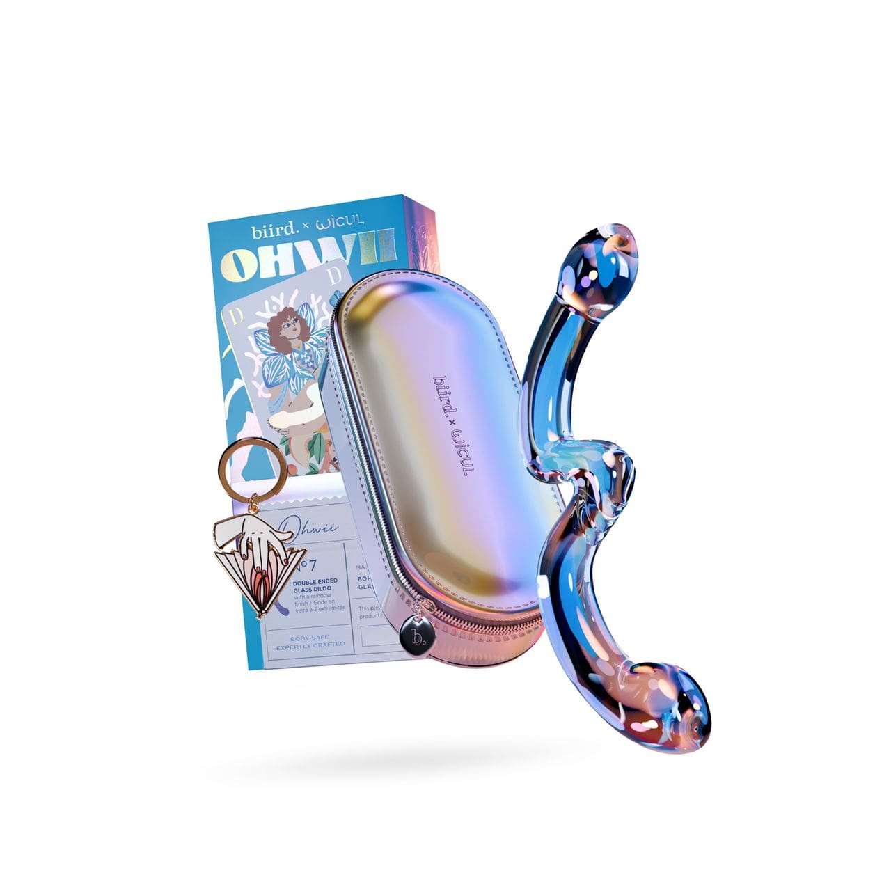 Biird Ohwii Glas Dildo Welle – Bild 2