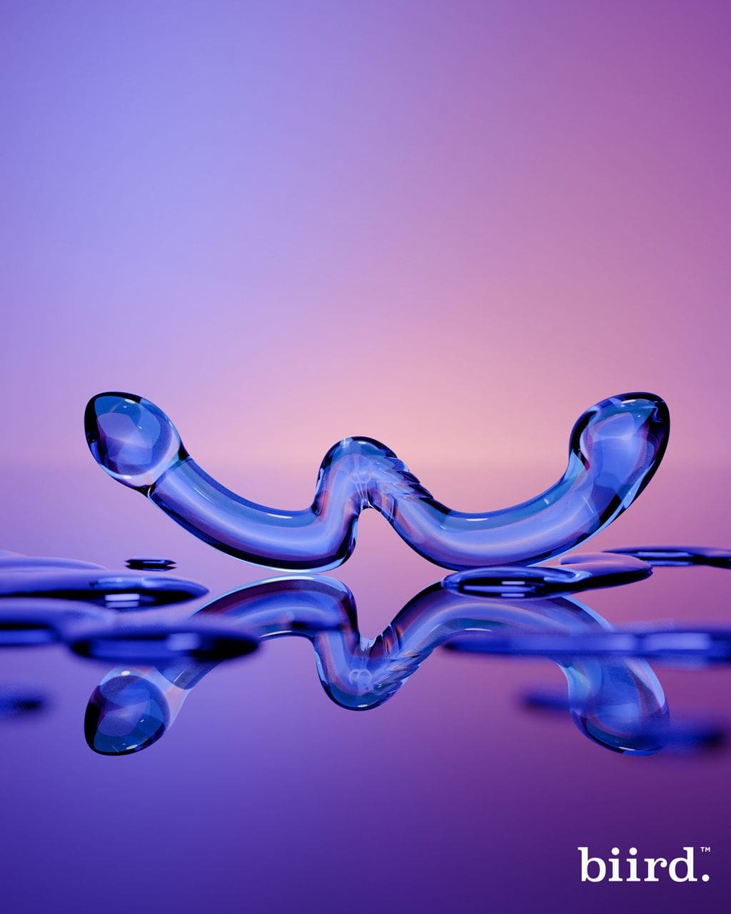 Biird Ohwii Glas Dildo Welle – Bild 3