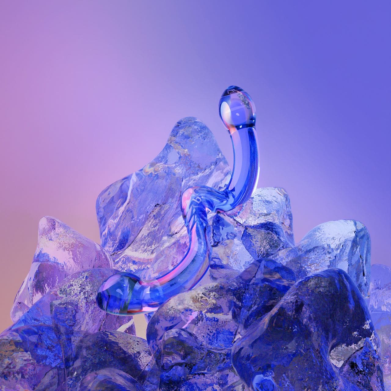 Biird Ohwii Glas Dildo Welle – Bild 4