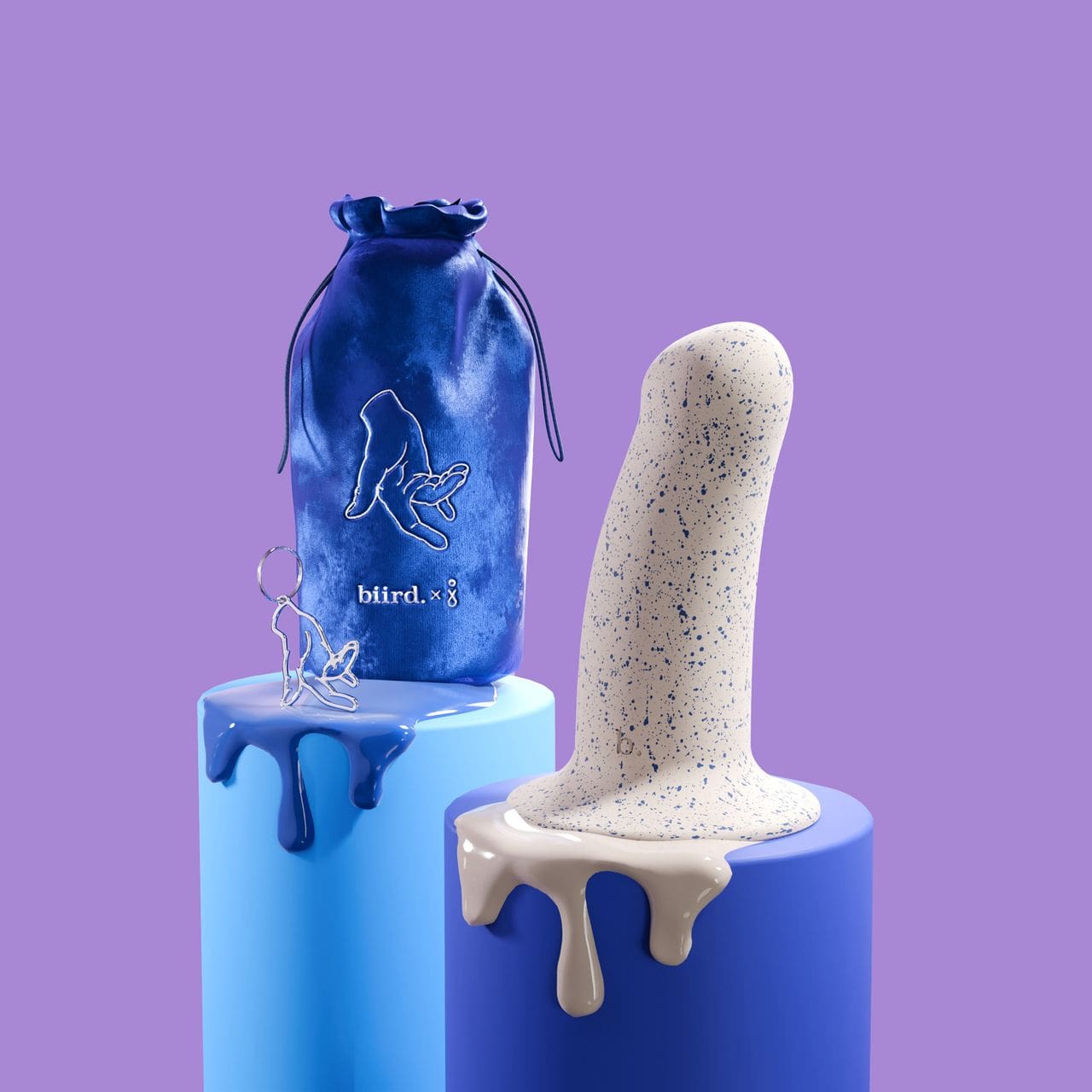 Biird Boo Breiter Silikon Dildo – Bild 3